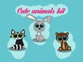 Cute animals kit