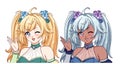 Cute anime princess icon user avatar