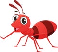 Cute ant cartoon Royalty Free Stock Photo