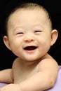 Cute asian baby boy