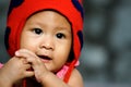 Cute asian baby girl Royalty Free Stock Photo