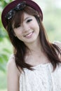 Cute asian girl portrait Royalty Free Stock Photo