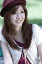 Cute asian girl portrait Royalty Free Stock Photo