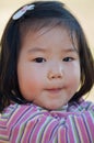 Cute Asian toddler