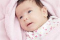 Cute baby with blue eyes Royalty Free Stock Photo