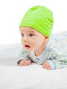 Cute baby boy portrait Royalty Free Stock Photo