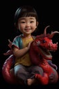 cute baby 3D realistic like cartoon character Mulan ultra-realistic full body AI generated