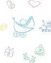 Cute Baby Doodle Set (Boy)