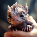 Cute baby dragon1 Royalty Free Stock Photo