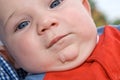 Cute Baby Drooling Royalty Free Stock Photo