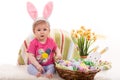 Cute baby Easter Royalty Free Stock Photo