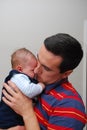 Cute baby with father Royalty Free Stock Photo