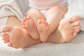 Cute baby feet Royalty Free Stock Photo