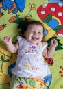 Cute Baby Girl laughing Royalty Free Stock Photo