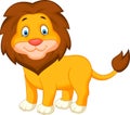 Cute baby lion cartoon Royalty Free Stock Photo