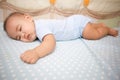 Cute Baby Sleeping laying prone