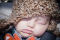 Cute Baby Sleeping Royalty Free Stock Photo
