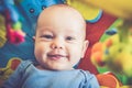 Cute baby smile close-up Royalty Free Stock Photo