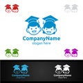 Cute Baby Smile Logo Design