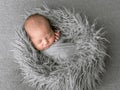 Cute baby sweetly sleeping Royalty Free Stock Photo