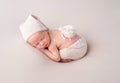 Cute baby sweetly sleeping