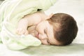 Cute baby with towel Royalty Free Stock Photo