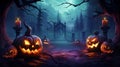 Cute background design for halloween