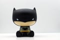 Cute Batman piggy bank isolated on white background. Batman from DC comics Royalty Free Stock Photo