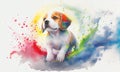 Cute Beagle puppy pet dog