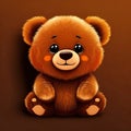 A cute bear cub with its fuzzy fur and wide-eyed innocence can create a warm and inviting t-shirt design.