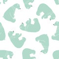 Cute Bear pattern.