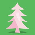 CUTE BEAR PINE TREE PINK 15