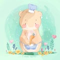 Cute bear Premium vector