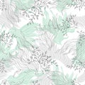 Cute beautiful abstract seamless pattern. Texture, textile, background, fabric.