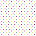 Cute and beautiful retro dots seamless pattern vector