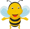 Cute bee cartoon