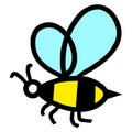 Cute bee Illustration