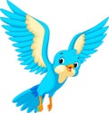 Cute bird cartoon Royalty Free Stock Photo