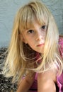 Cute Blond Girl Royalty Free Stock Photo