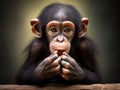 Cute Bonobo monkey