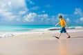 Cute boy at beach Royalty Free Stock Photo