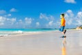 Cute boy at beach Royalty Free Stock Photo