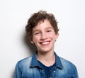 Cute boy laughing Royalty Free Stock Photo