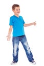 Boy looks puzzled Royalty Free Stock Photo