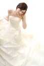 Cute bride Royalty Free Stock Photo