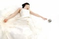 Cute bride Royalty Free Stock Photo