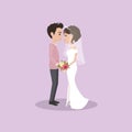 Cute bride - wedding couple avatar 2