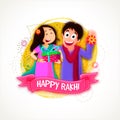 Cute Brother and Sister for Raksha Bandhan.