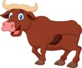 Cute bull cartoon