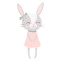 Cute bunny girl Royalty Free Stock Photo